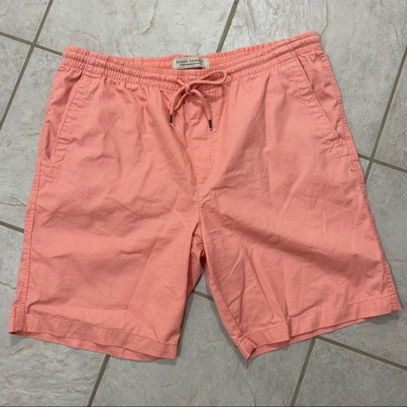 Island Republic drawstring Shorts XXL Salmon  pockets front & back Shorts - Picture 1 of 8